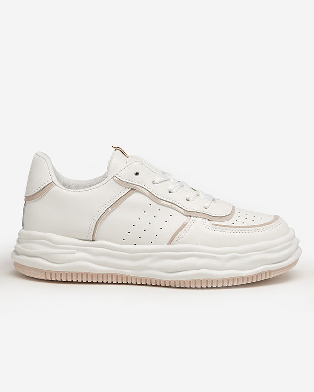 OUTLET Bézs színű női sportcipő Dekavi betéttel - Lábbeli