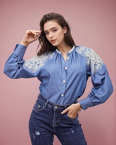 Royalfashion Női ing cirkuszokkal