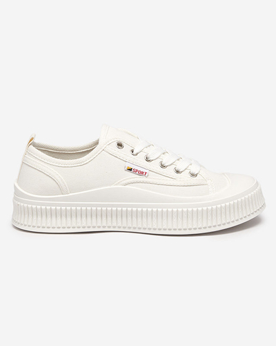 OUTLET Női fehér tornacipő Scola-Shoes