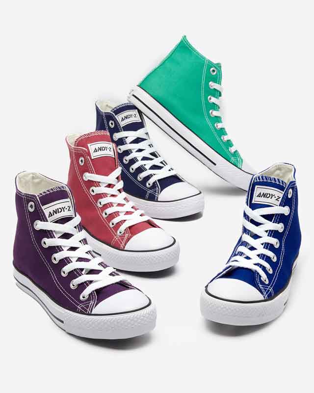 Női sötétkék Garet tornacipő - Lábbeli