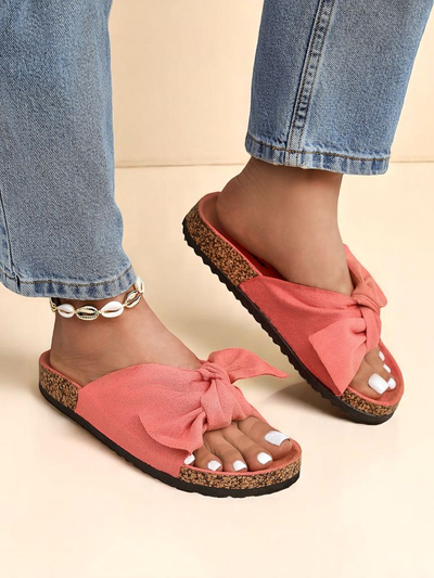 Royalfashion Női masnis papucs Bubble Sun