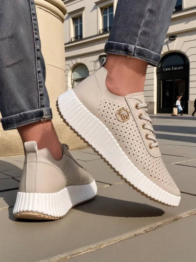 Royalfashion Női sportos fűzős sneaker Jovenes
