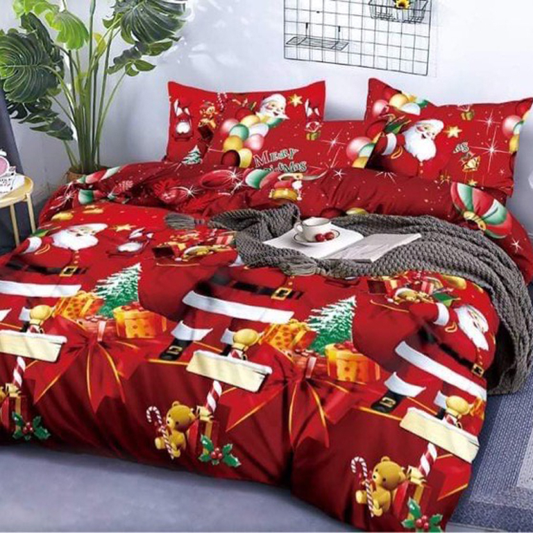 Karácsonyi ágynemű 160x200 4 részes garnitúra - Ágynemű