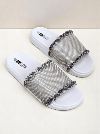 Royalfashion Női lapos talpú papucs SparkleWalk