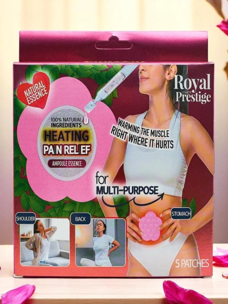 Természetes Melegítő Fájdalomcsillapító Tapaszok - 5 darab