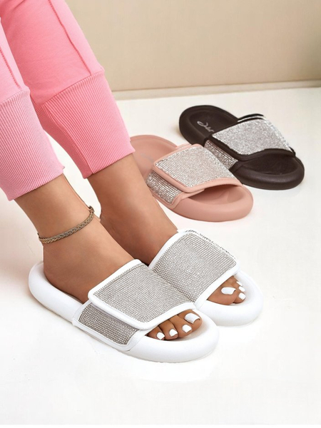 Royalfashion Női lapos talpú papucs Sparkle Step