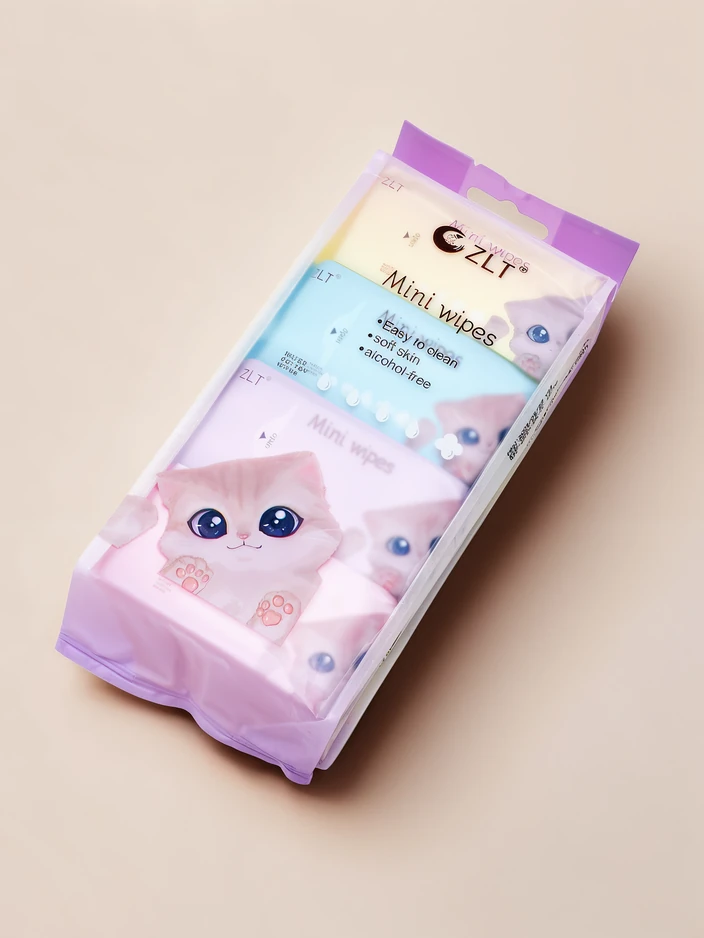 Mini hidratáló törlőkendők 8DB X 8 EGYSÉG.