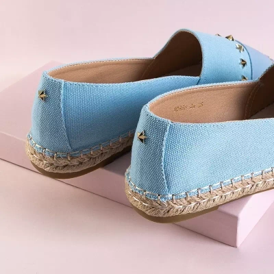 Kék női espadrillák Fraus csillagokkal - cipő