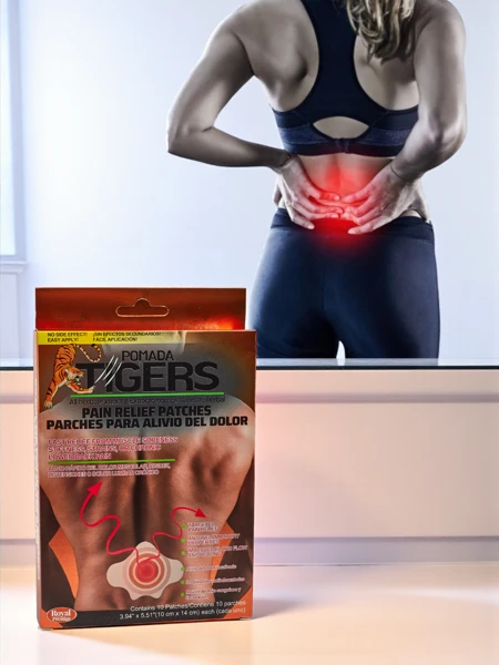 Fájdalomcsillapító tapaszok hátfájásra, 10 darab