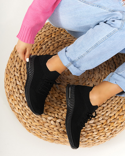 Polermo fekete női sportcipő - Lábbeli