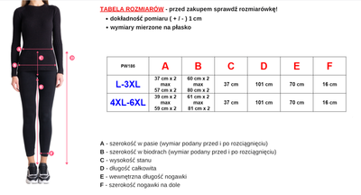 Mintás női szövetnadrág PLUSZ MÉRET - ruházat