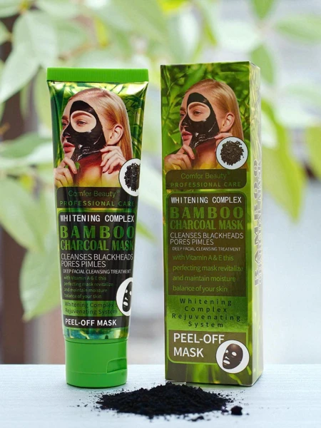 Charcoal Mask Aureliana – Tisztító lehúzható maszk bambusz szénnel