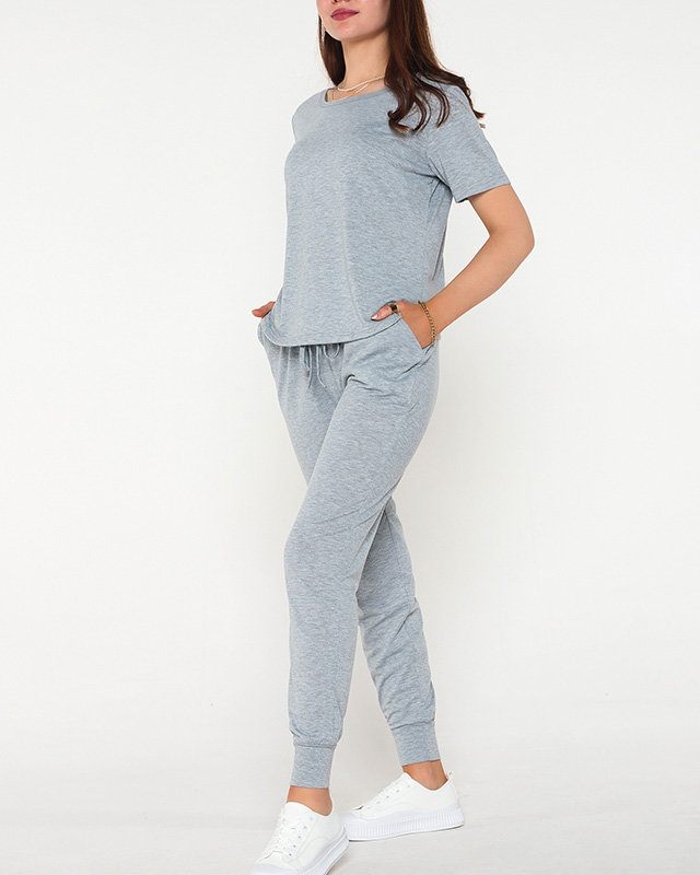 Szürke női sportléc szett - Ruházat