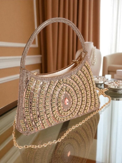Royalfashion Női borítéktáska cirkóniákkal Sova Glint