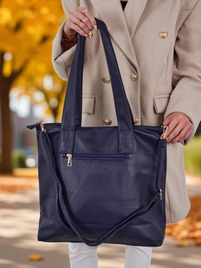 Nagy női műbőr shopper táska Moon Whisper