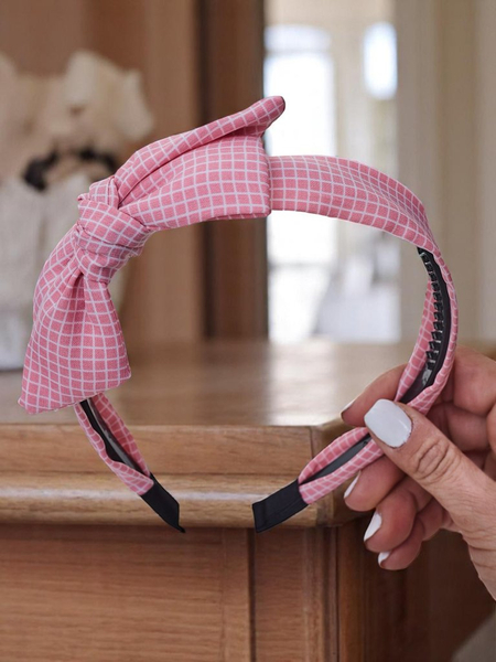 Royalfashion hajpánt kockás masnival Gosia