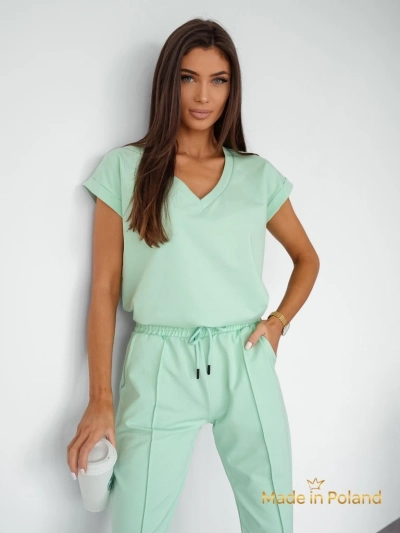 Venera menta női szett – pamut kényelem olasz eleganciával