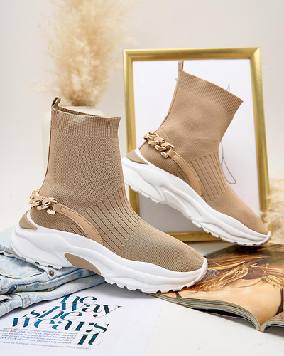 Royalfashion Női sportos magas tornacipő Wimerre