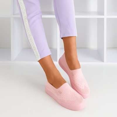 OUTLET Rózsaszín csúszás a cipőkön Tanga - Lábbeli