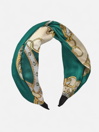 Royalfashion Női fejpánt sál stílusban, elegáns nyomattal