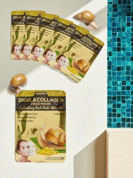 HydraVenus Collagen Snail Mask – intenzív hidratálás és bőrregenerálás