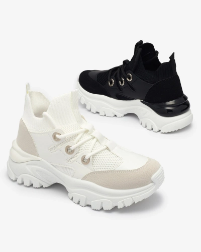 Női sportcipő fekete színben Hasola- Footwear