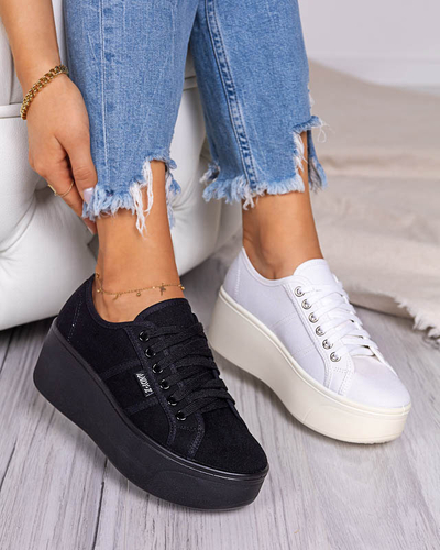 OUTLET Fehér és ekrü sportcipők a Darru-Footwear platformon