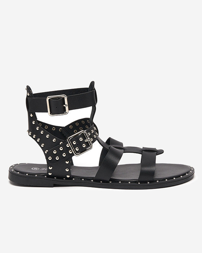 Royalfashion Black Taleris női gladiátorszandál