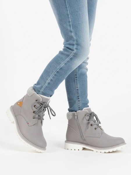 Szürke fiúk Tiptop szigetelt csizma - cipő