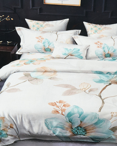 Royalfashion Virágos ágynemű 200x220 4 részes készlet