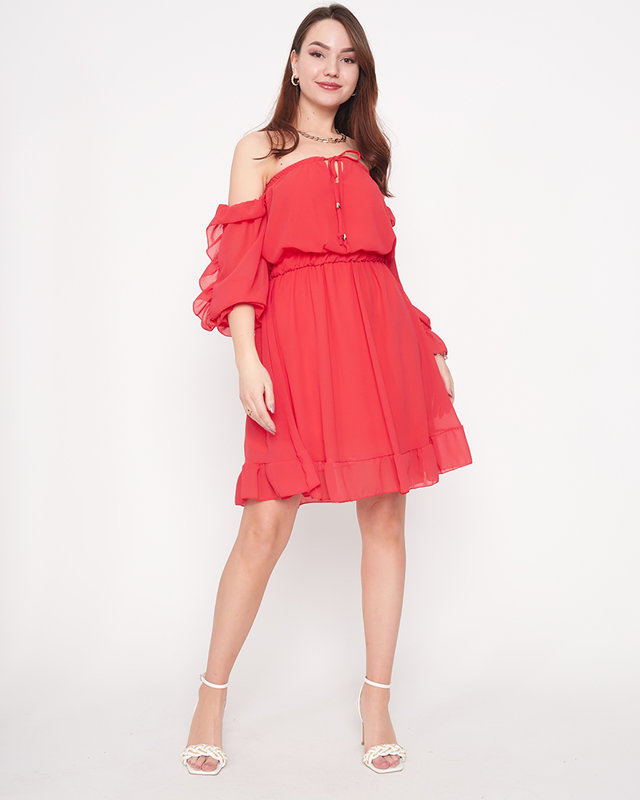 Sötét rózsaszín női 'spanyol ruha - Ruházat