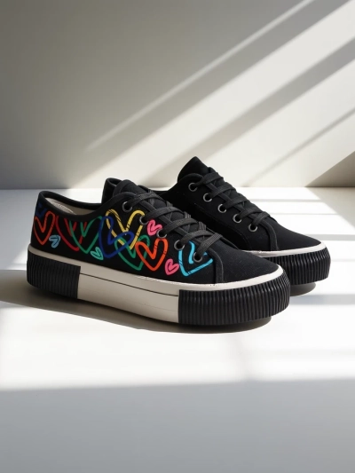 Royalfashion Női sneakers nyomattal Sercess