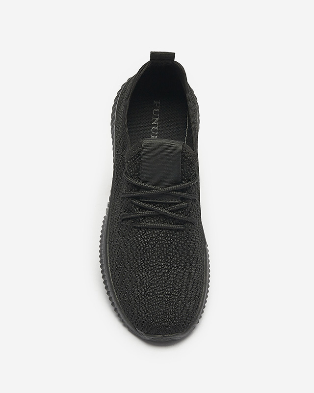 Fekete női szövet sportcipő Vobbu- Footwear