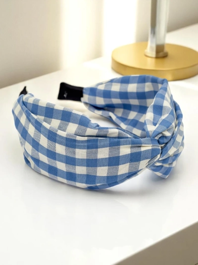 Royalfashion Kockás hajpánt Claras