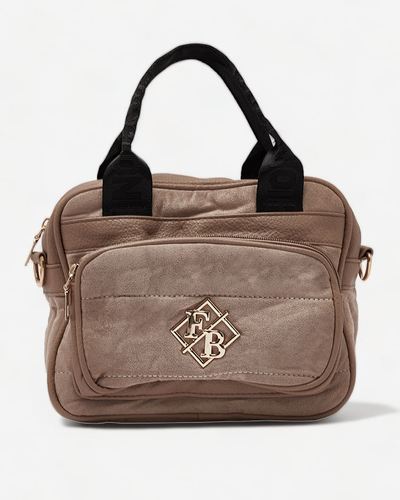 Royalfashion női kis kézitáska barna színben