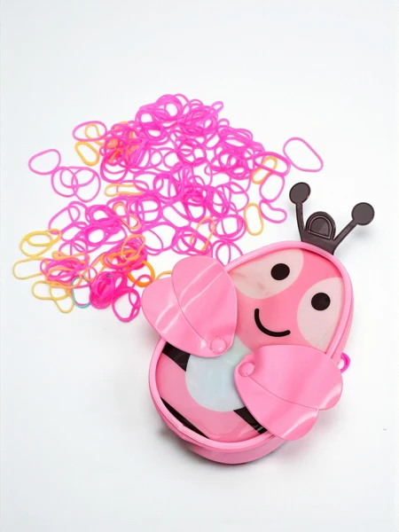 Royalfashion Sokszínű szilikon hajgumik Méhecske