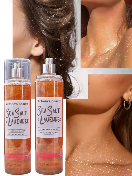 Inspired női testpermet Victoria’s Beauty Tengeri só és levendula 236 ml