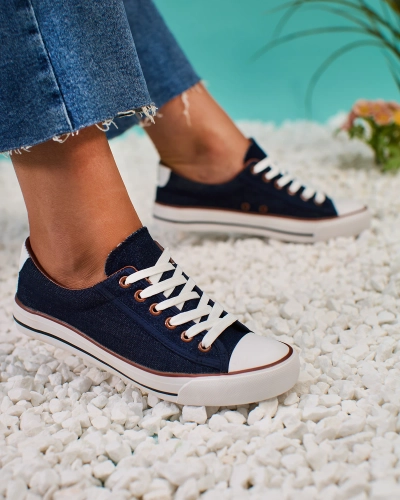 Royalfashion Navy Blue Női Gumpy Sneakers