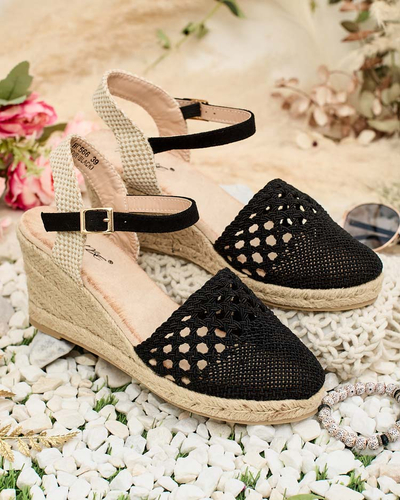 Royalfashion Női Sintoles espadrilles sarokcipő