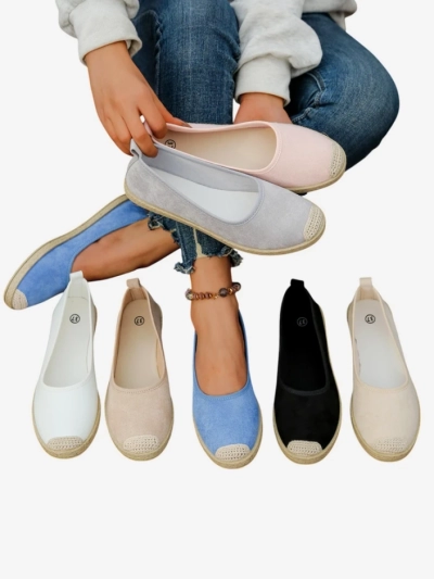 Royalfashion Női öko-suede espadrille Aroles