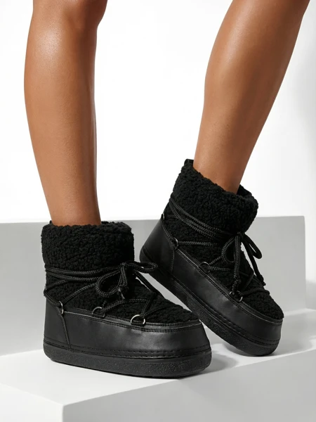 Uvella női bundás hócsizma