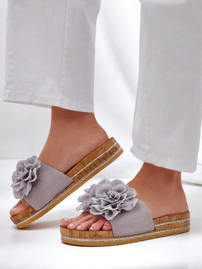 Royalfashion Női papucs virágokkal Focce