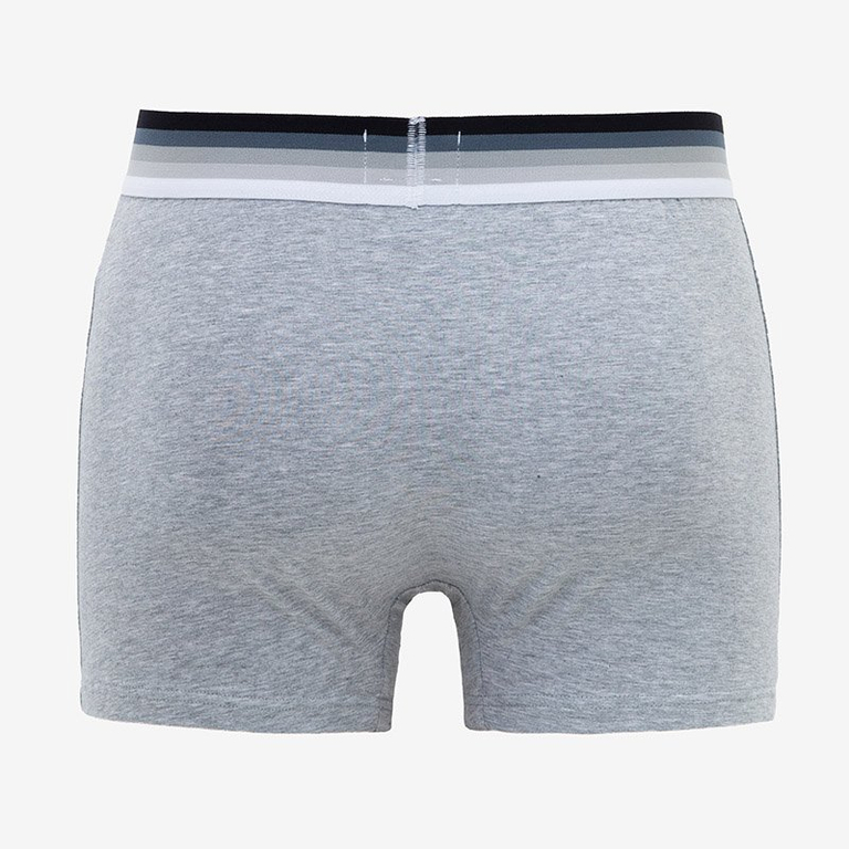 Szürke férfi boxer rövid felirattal - Fehérnemű