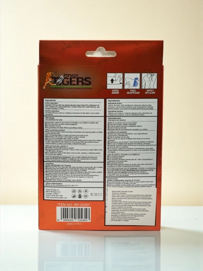 Fájdalomcsillapító tapaszok térdre 10 darab