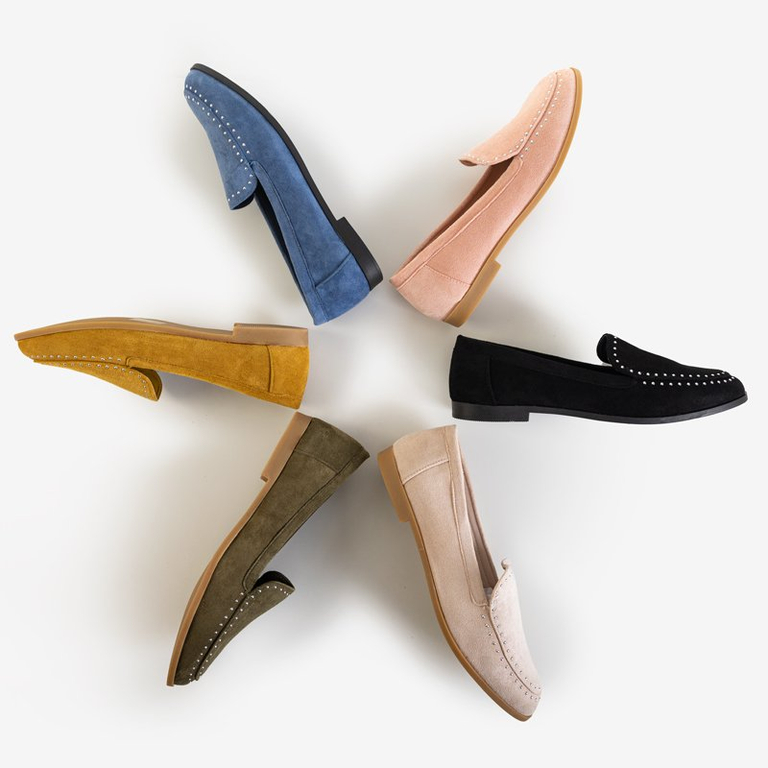 Női mustárcipők Iliana sugárzóval - Lábbeli