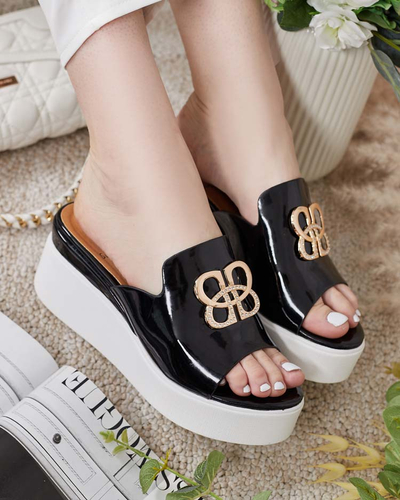 Royalfashion Lakkozott női flip-flop a Sailla oldalon