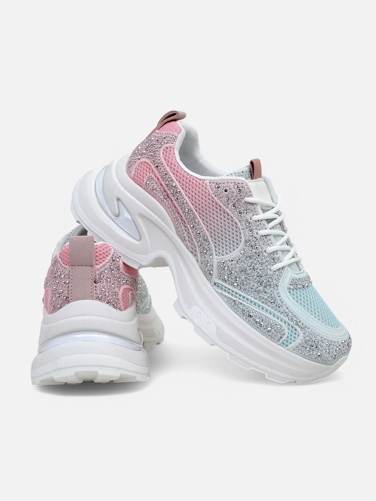 Royalfashion Női sportcipők strasszkövekkel Bloss