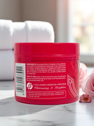 Deep Pink arc- és nyakkrém, mely ragyogóvá teszi és hidratálja a bőrt