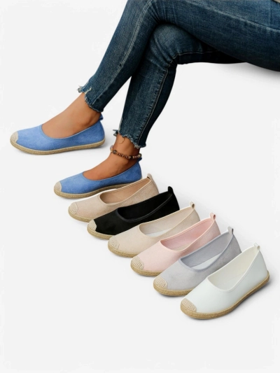 Royalfashion Női öko-zsákszövésű espadrilles Aroles