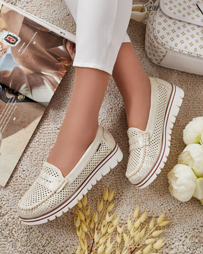 Royalfashion Openwork női mokaszin Leteller